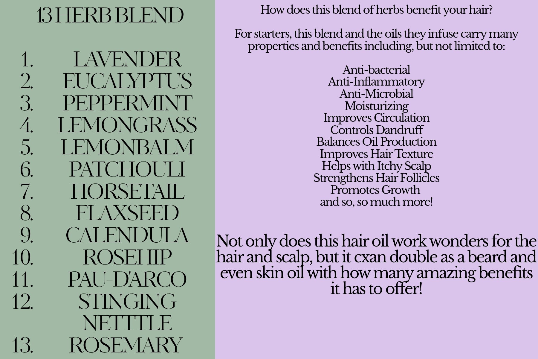 The Eclectic Hair Elixir