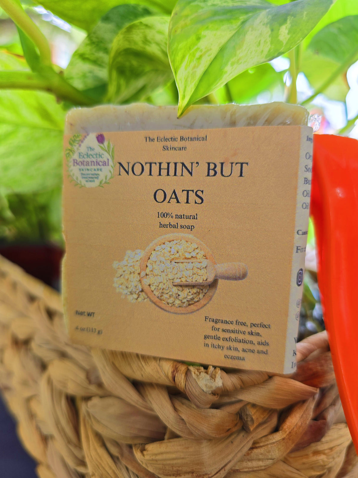 Nothin' but Oats 4oz Soap Bar
