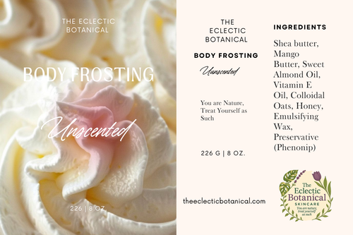 8oz Unscented Body Frosting
