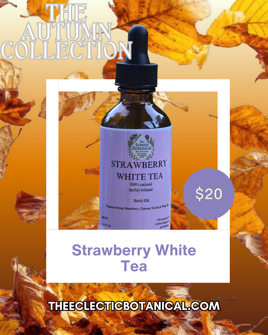 Strawberry White Tea Body Oil