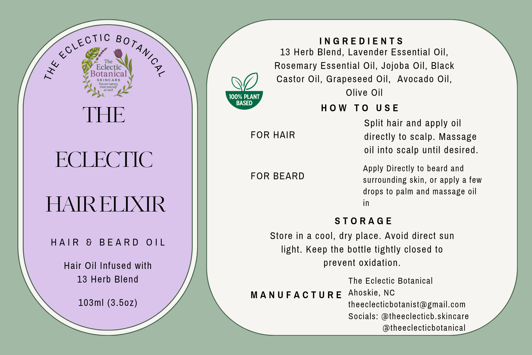 The Eclectic Hair Elixir