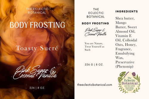 8oz Toasted Sucré Body Frosting