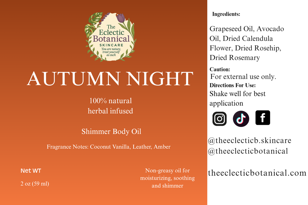 Autumn Night Body Oil