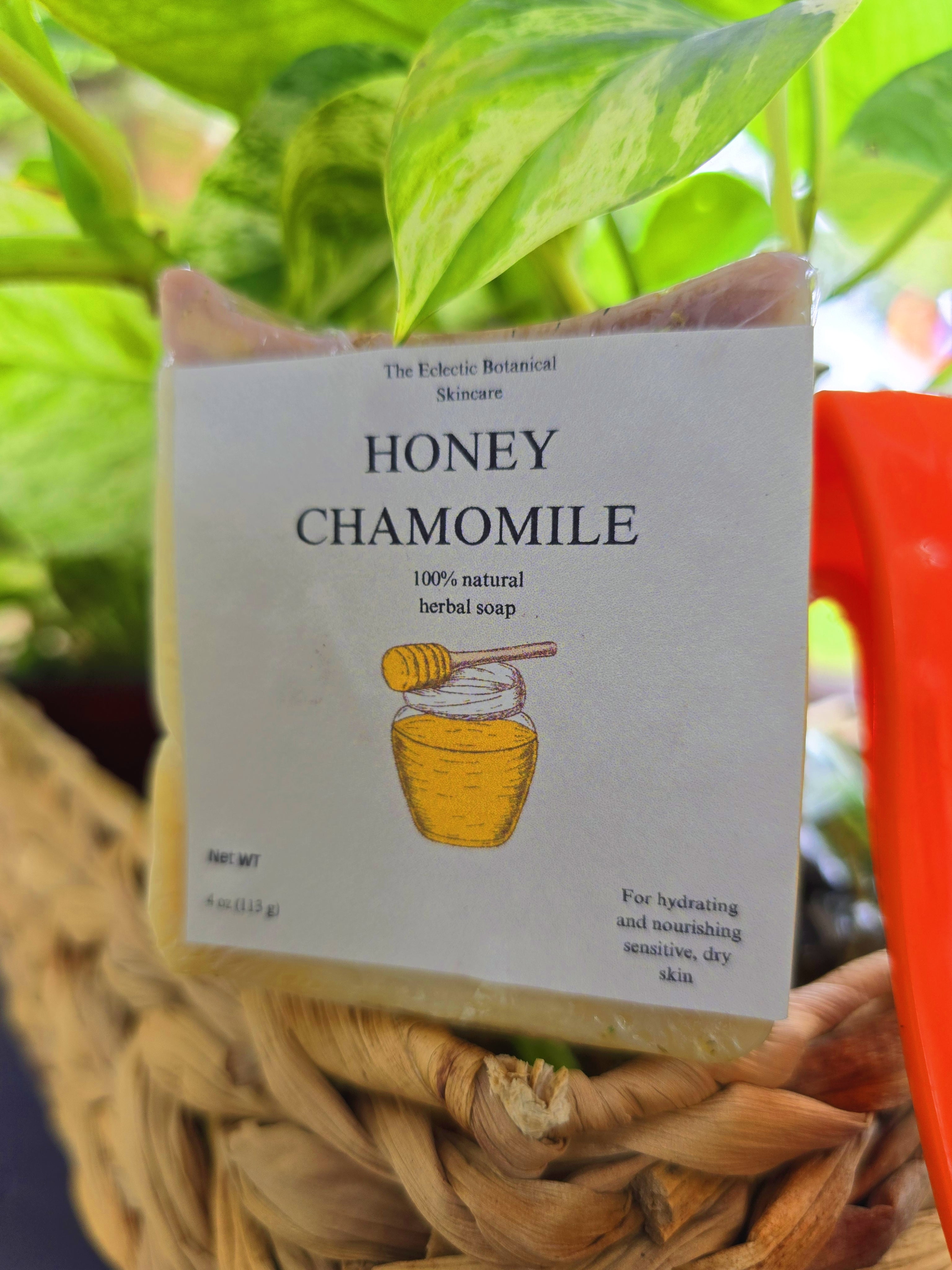 Honey Chamomile 4oz Bar